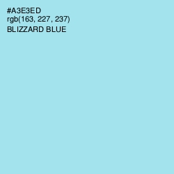 #A3E3ED - Blizzard Blue Color Image